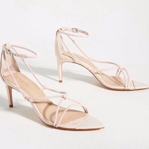 SCHUTZ Nude Strappy Heels